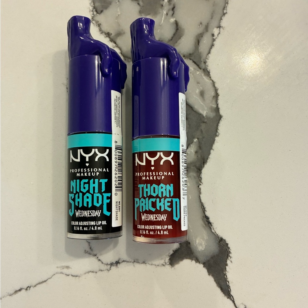 NYX Lip Oil Set - Night Shade & Thorn Pricked